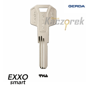 Gerda 025 – surový klíč – EXXO SMART